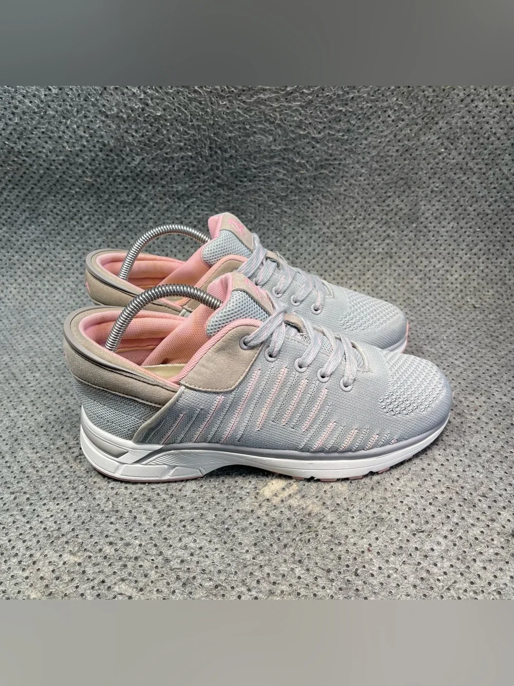 Zeba Hands Free Gray Pink Slip On Shoes Size 10 Women’s